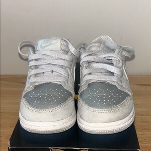 Kids Gray Nike Sneakers